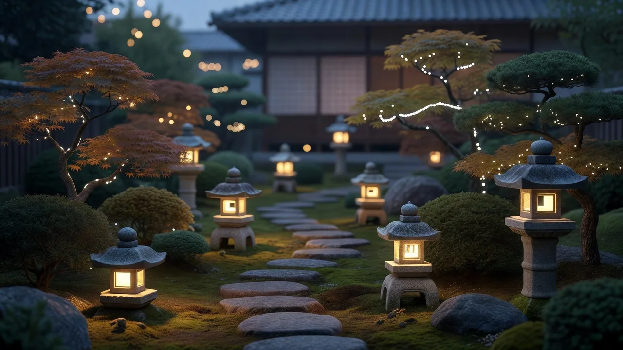 庭の照明